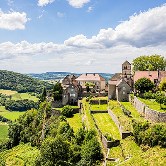 Vue de Château-Chalon